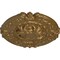 Ekena Millwork Southampton Ceiling Medallion (Fits Canopies up to 2 3/4"), 16 3/8"OD x 1 3/4"P, Pale Gold CM17SOPAS - alternate 2